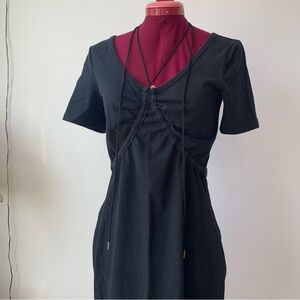 Black Alexander Wang midi dress